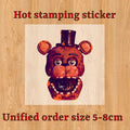 Five Nights At Freddy's 2 Kid Cartoon Cute Fun DIY Tattoos Stickers Creative Personalized Bear Temporary Tattoos Sticker Gifts