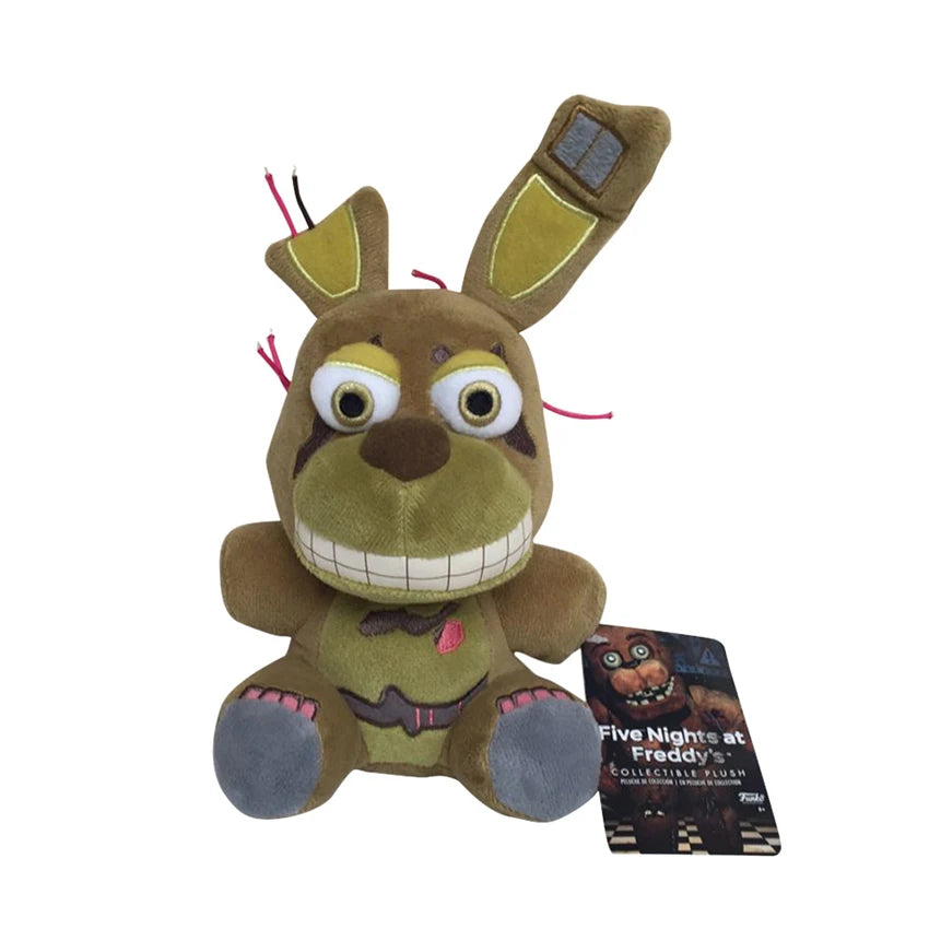 @Five Night At Freddy Fnaf Cute Plush Toys Game Doll 18 CM Bonnie Bear Foxy Cartoon Stuffed Dolls Freddy Toys For Children Gifts