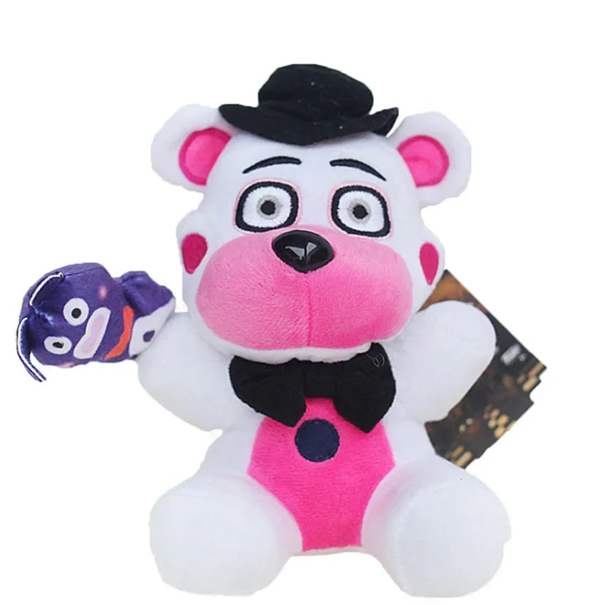 @Five Night At Freddy Fnaf Cute Plush Toys Game Doll 18 CM Bonnie Bear Foxy Cartoon Stuffed Dolls Freddy Toys For Children Gifts